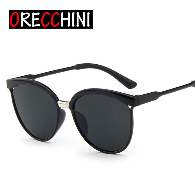 ORECCHINI Katze Auge Marke Designer Sonnenbrille Frauen Luxus Kunststoff Sonnenbrille Klassische Retro Outdoor Brillen Oculos De Sol Gafas