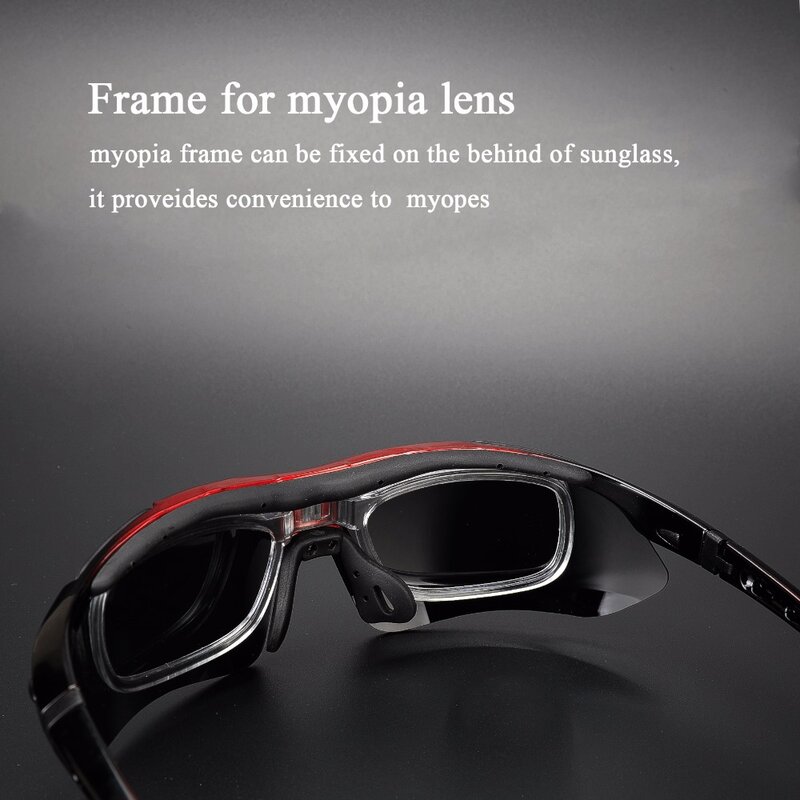 Comaxsun profesjonalne spolaryzowane okulary rowerowe gogle sportowe rowerowe okulary przeciwsłoneczne UV 400 z 5 soczewkami TR90 2 Style