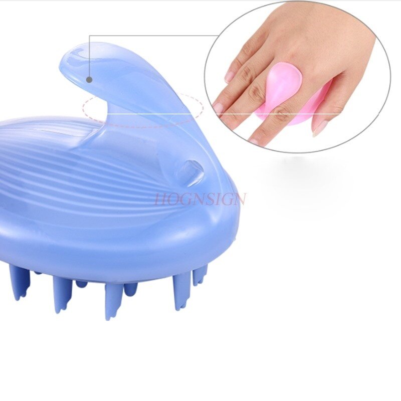 Head Massager Scalp Anti Itch Care Tool Brush Shampoo Massage Cleaning Silicone Massageador For Bath Manual Point Health