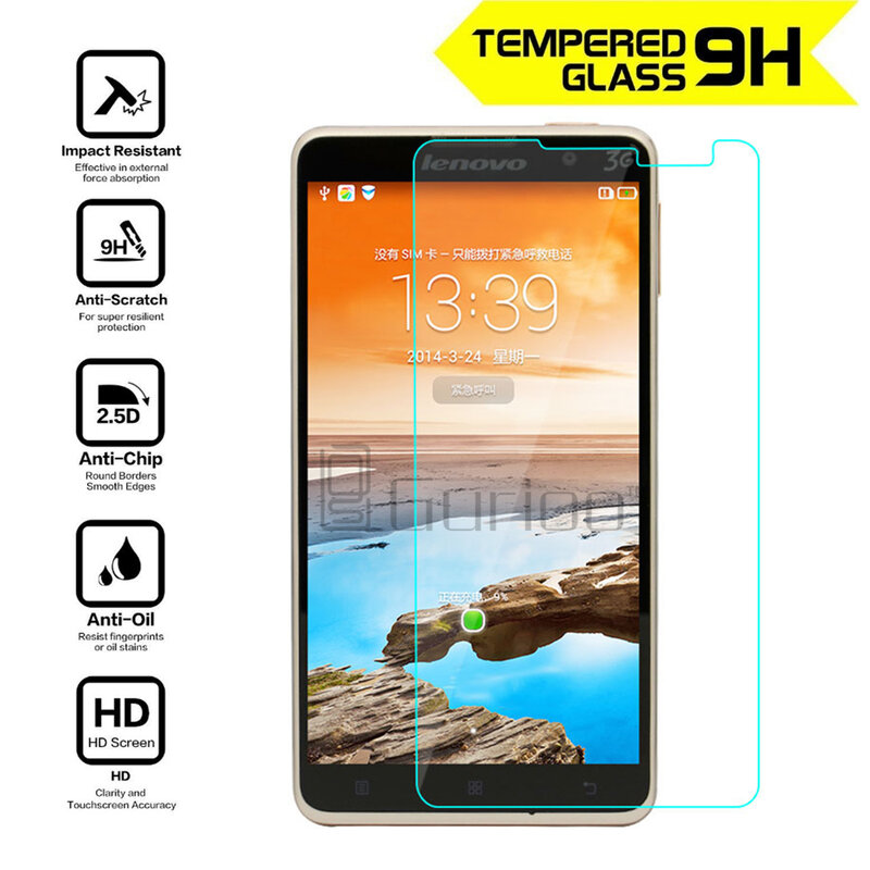9H Explosion Proof Anti scratch LCD Tempered Glass Film For Lenovo S8 S898 S898t Screen Protector Film