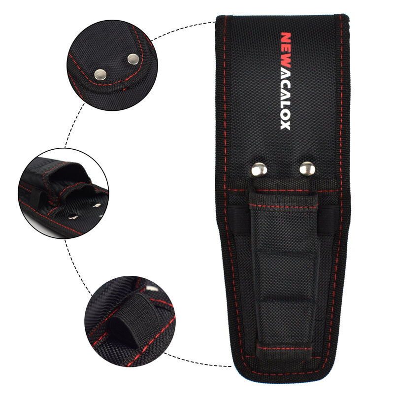 NEWACALOX Multi-Functionช่างไฟฟ้าเครื่องมือแบบพกพาเอวกระเป๋าOxfordผ้ากันน้ำสำหรับทำงานฮาร์ดแวร์กระเป๋า