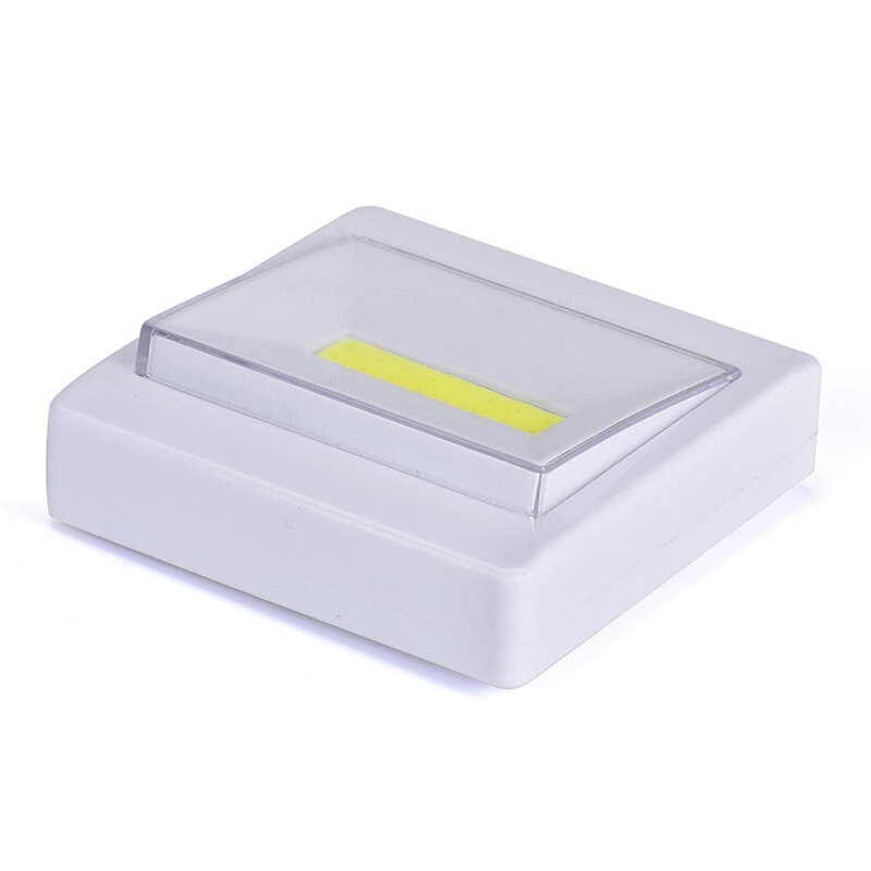 Huishoudelijke Hoge Kwaliteit Batterij-Aangedreven Schakelaar Nachtlampje Druk Om Open Night Lamp Voor Bedside Corridor Trap Wc