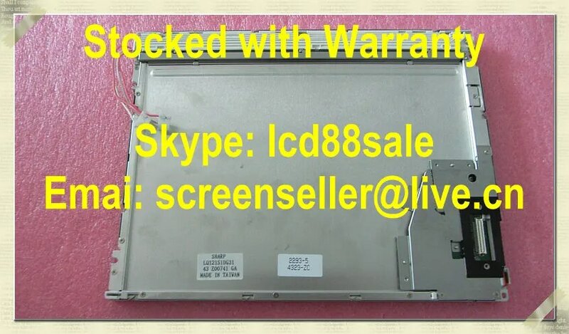 best price and quality original  LQ121S1DG31   industrial LCD Display