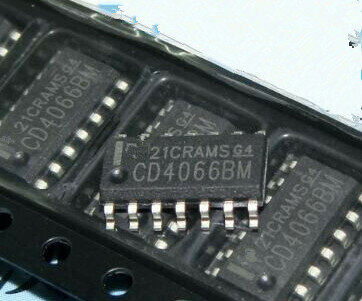 10 pçs/lote cd4066bm cd4066 sop14 cmos quad interruptor bilateral ic novo original