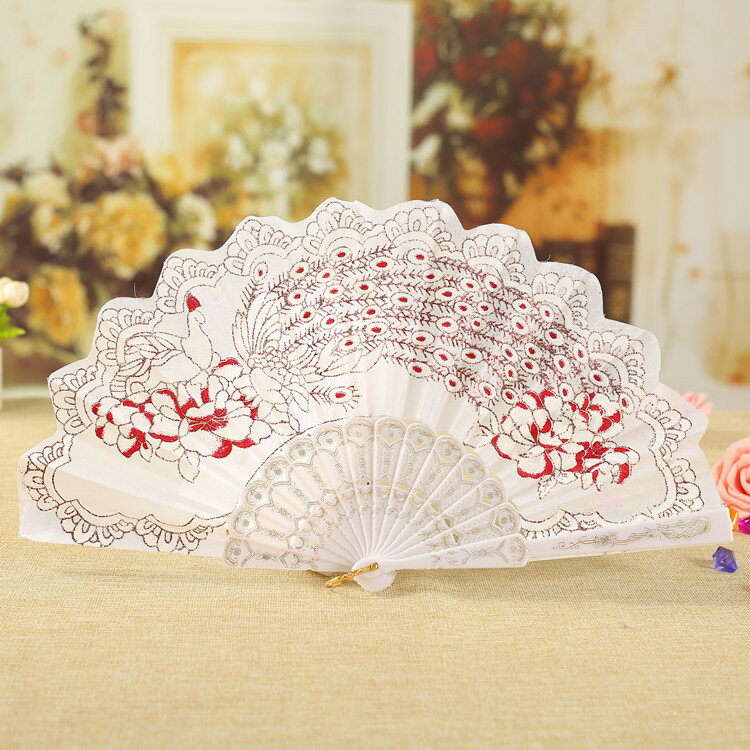 Lace Female Folding Fan And Fan Sub-elegant And Elegant Chinese Style 2021