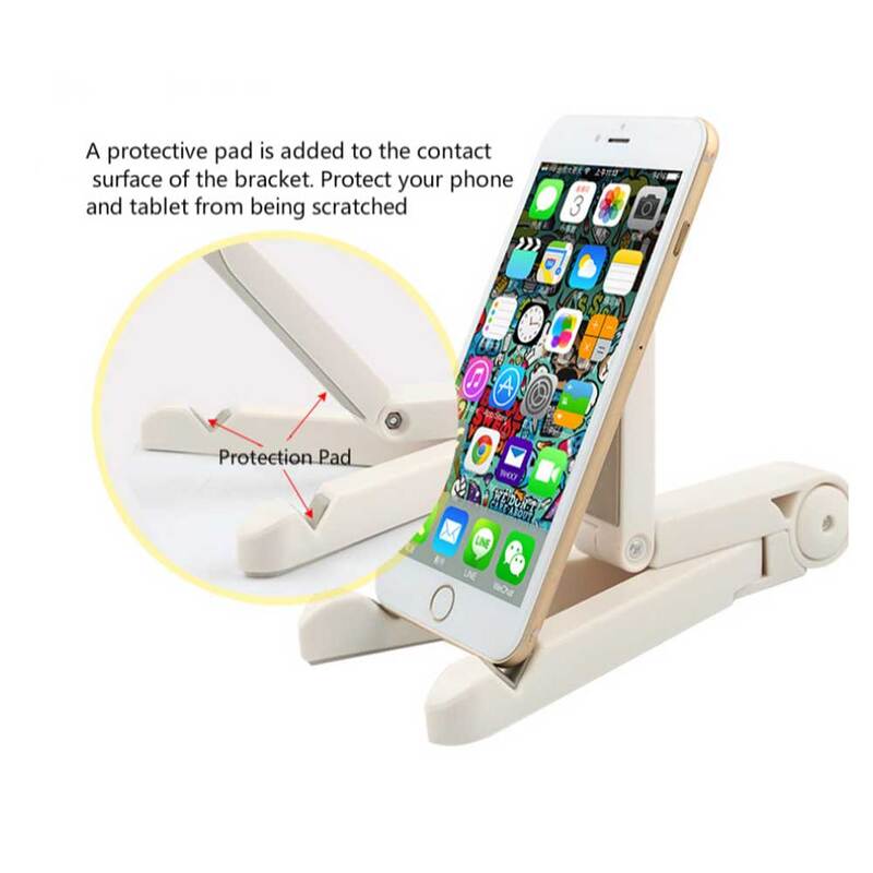 Składany tablet z funkcją telefonu uchwyt stojak regulowany uchwyt na biurko stojak do statywu stojak na biurko wsparcie dla IPhone IPad Mini 1 2 3 4 air Pro
