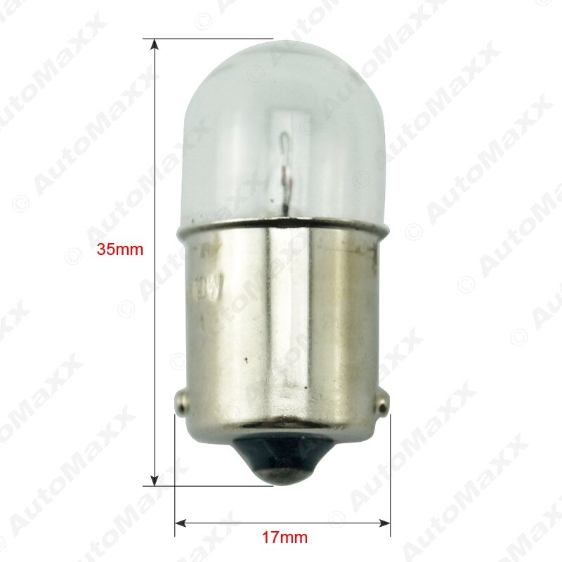 Feeldo lâmpada t1614 t16 24v5w ba15s 1156, lâmpada de vidro transparente para caminhão, lâmpada de halogênio com indicador automático # am3163, 10 peças