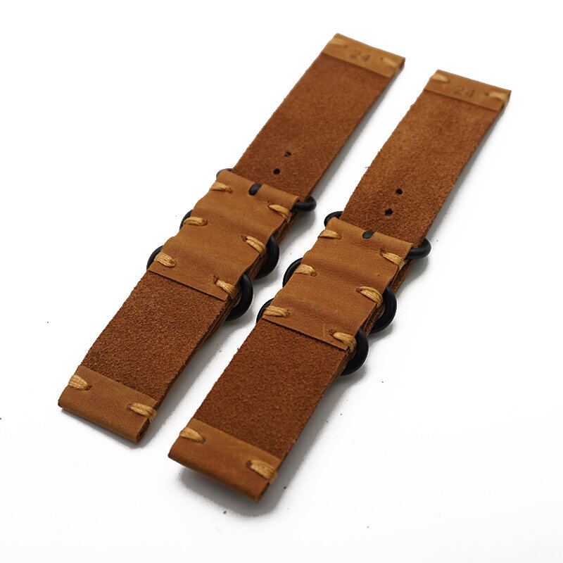 Bracelet en cuir véritable pour Bracelet de montre Apple 44mm 42mm Bracelet en cuir boucle iwatch 5 4 3 2 accessoires