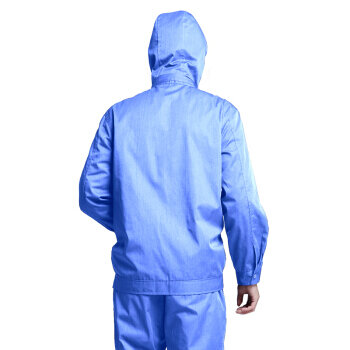 INSAHO-ropa de protección contra radiación para hombres y mujeres, con capucha, fibra de metal, shd005