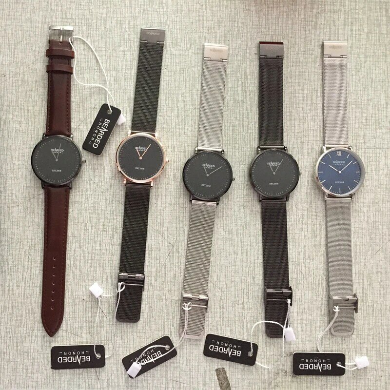 CL025 Reloj Personalizado OEM Engraving Watch Custom Logo Men Genuine Leather Watches Vogue Classic Design Your Brand Watch