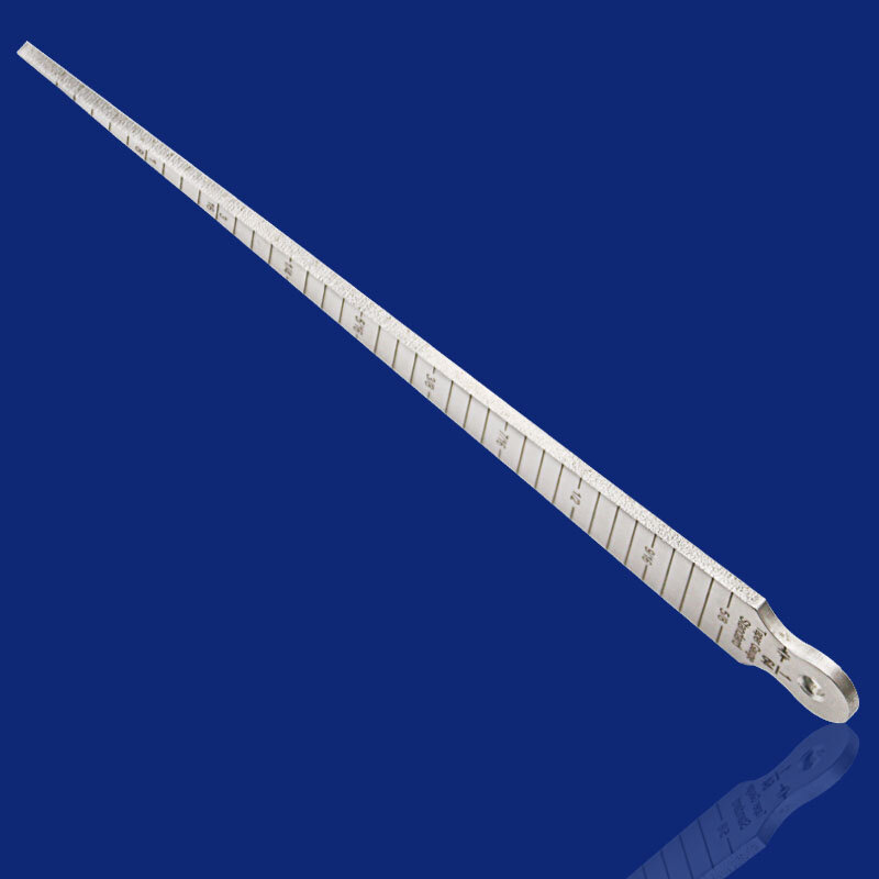 1-15 мм клиновидный щуп отверстие конусный измеритель линейка из нержавеющей стали для сварки инструмент для проверки конуса метрический имперский измерительный инструмент