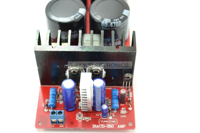 YJ-IRAUD350-Placa de amplificador clase D IRS2092, 350W, 8Ohm, Mono, potencia de Audio