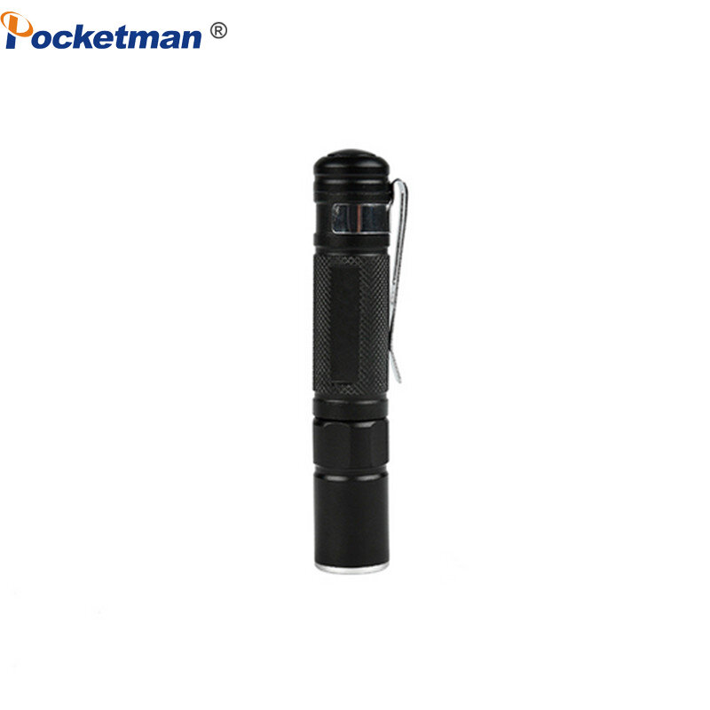 Mini lampe de poche LED portable, torche étanche, lanterne, batterie AAA, injuste, camping, chasse