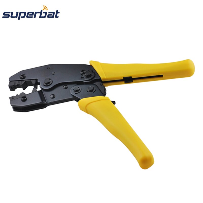 Superbat – outil de sertissage pour câble Coaxial, couleur jaune, RG8 RG11 RG213 LMR400 RG316 RG174 SMA N MCX - 336K