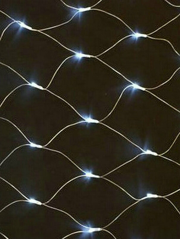 96 Đèn LED Lưới Dây Ánh Sáng 1.5M X 1.5M Web Tiên Đèn Giáng Sinh Tiệc Cưới Vườn Xmas Vòng Hoa cây Trang Trí-4 Màu Lựa Chọn