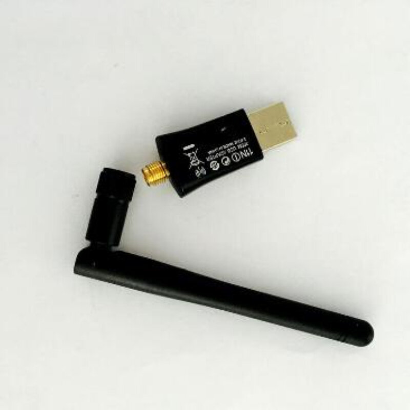 Carte réseau sans fil Wifi USB 300, 802.11 Mbps, adaptateur LAN n g b, avec antenne externe 2dbi (noir)