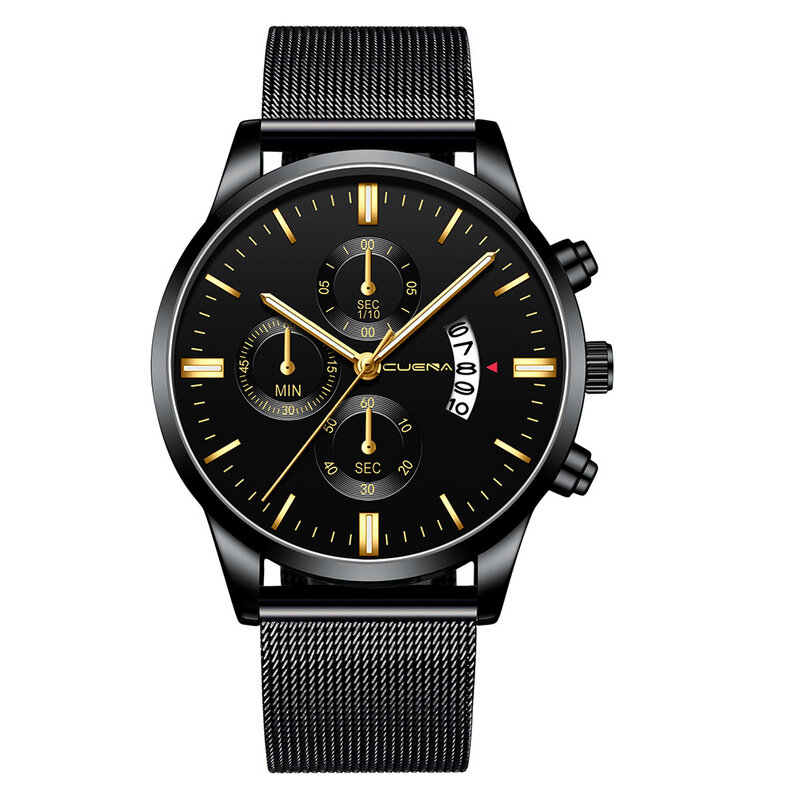 2019 nova marca relogio masculino relógios masculinos moda esporte banda de aço inoxidável relógio quartzo relógio de pulso negócios reloj hombre