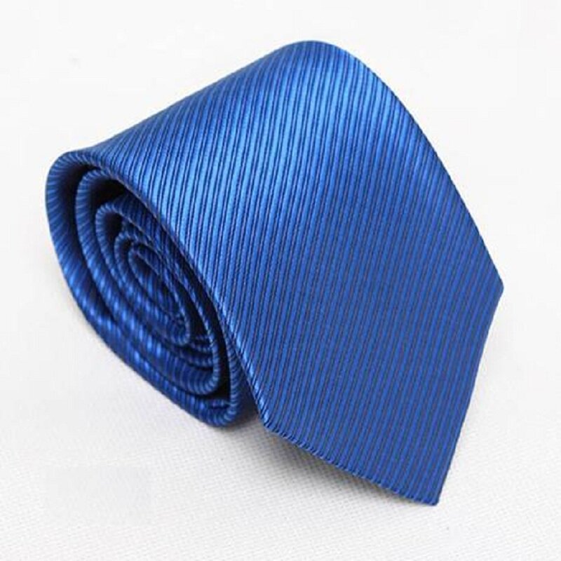 Классические синие галстуки HOOYI для мужчин, Свадебный галстук, деловой галстук