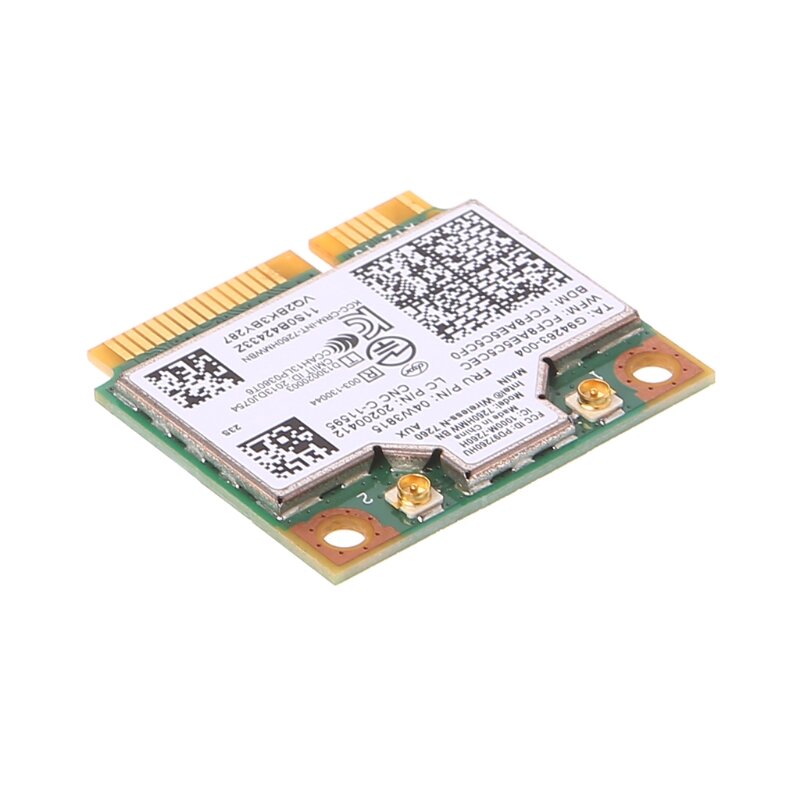 IBM 레노버 씽크 패드용 무선 N 카드 Fru 04W3815 인텔 7260HMW-BN 202004