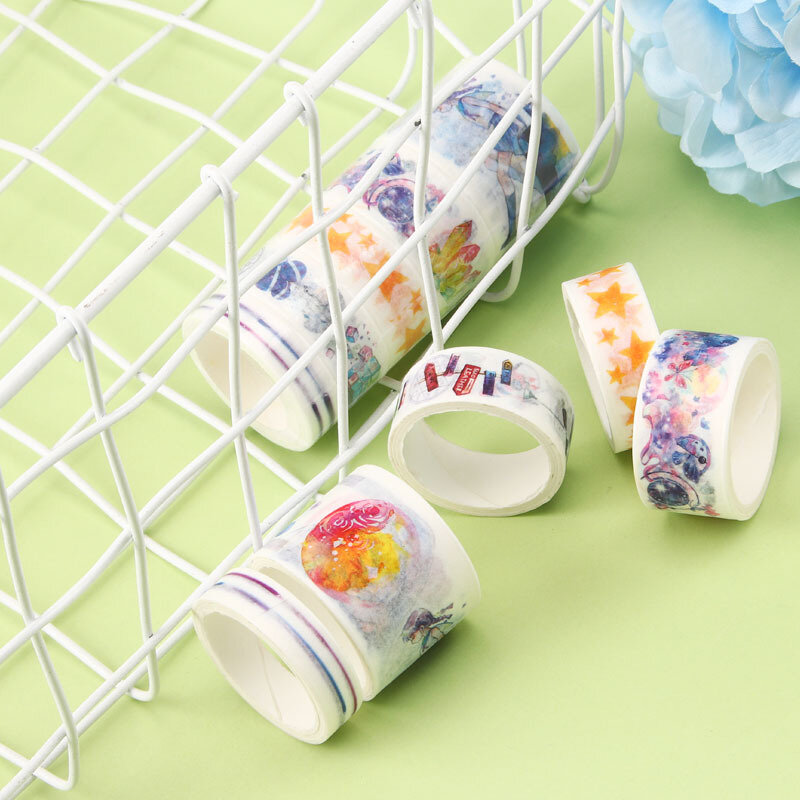 Zephyr Cherry Blossoms Series Washi Paper Tape Set Beautiful Antiquity Scrapbook Decoration Stickers
