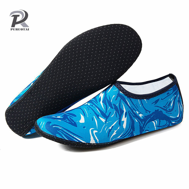 Calcetines de buceo Aqua Snorkel traje de buceo botas de agua para nadar en la playa zapatos de baño para hombre mujeres Snorkeling Wading Shoes 3 MM