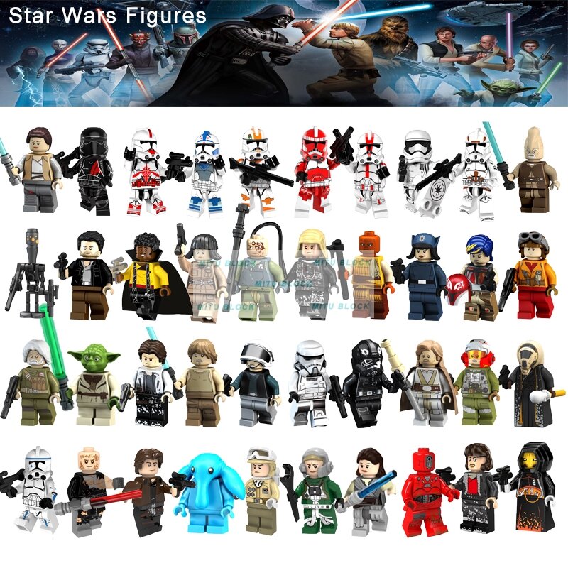 Jedna sprzedaż Rebel Pilot krawat Pilot Legoelys Star Wars A-skrzydła i Pilot Rose Tico figurki klocki kompatybilne z star wars