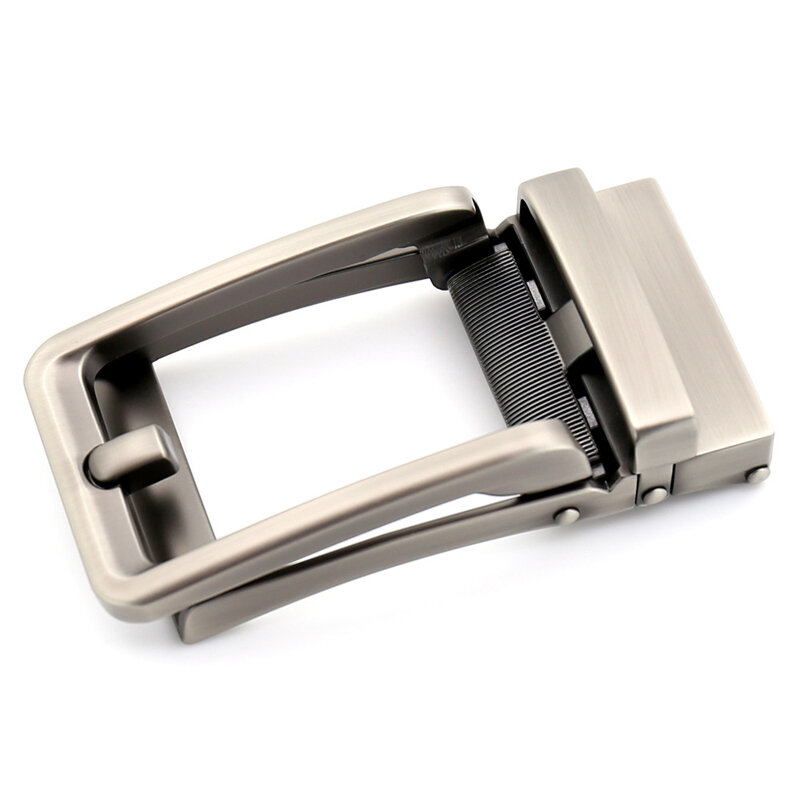 3.5cm Width Genuine Men's Belt Head Belt Buckle Leisure Belt Head Business Accessories Automatic Buckle Luxury Fashion CE32315