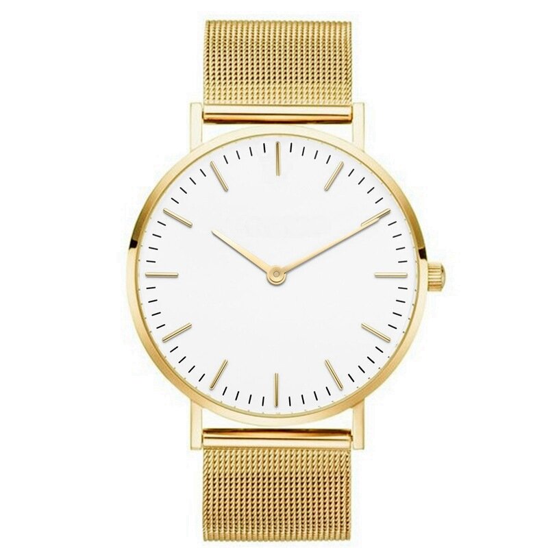 POFUNUO Горячая Роскошный кожаный ремешок высокого качества браслет Кварцевые женские наручные часы женские часы