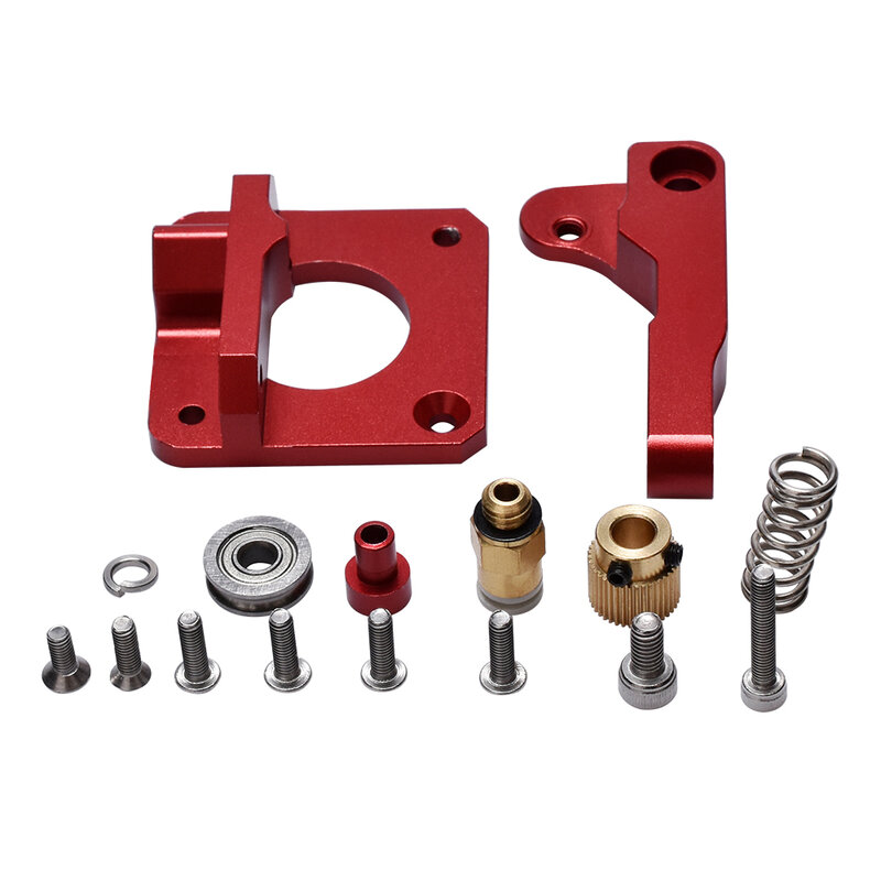 3D Drucker Teile MK8 Extruder Upgrade Aluminium Block bowden extruder 1,75mm Filament Reprap Extrusion für CR-7 CR-8 CR-10