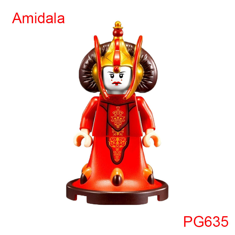 La Reina Amidala 9499 Gungan Sub bloque Luke Anakin C-3PO Legoelys Star Wars: el despertar de la fuerza juguetes ladrillos para niños