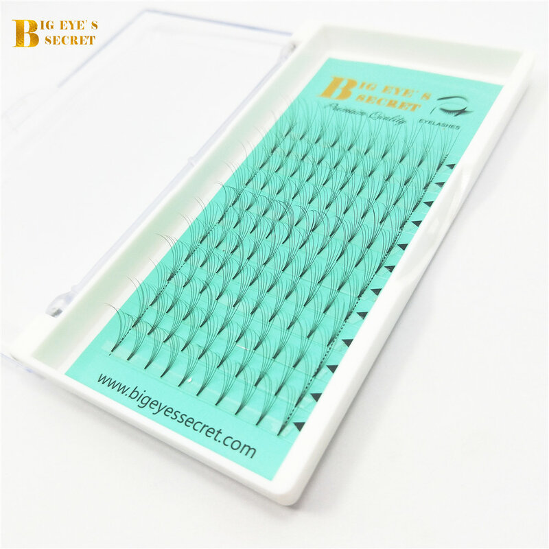 Big Eye's Secret Lashes 5D 0.07 0.10mm thickness High Quality Pre-fanned Volume Lashes Eyelash Extension free shipping