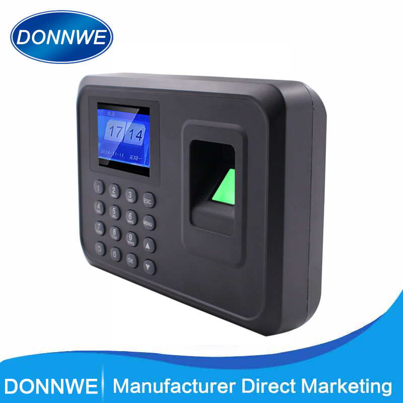 HOT KOOP Donnwe F01 Biometrische Vingerafdruk tijdregistratie klok & toegangscontrole