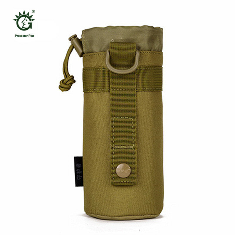 Moll 액세서리 가방, 군대 위장 주전자 세트 필드 전술 포켓 액세서리 소형 캐리어 홀더 가방