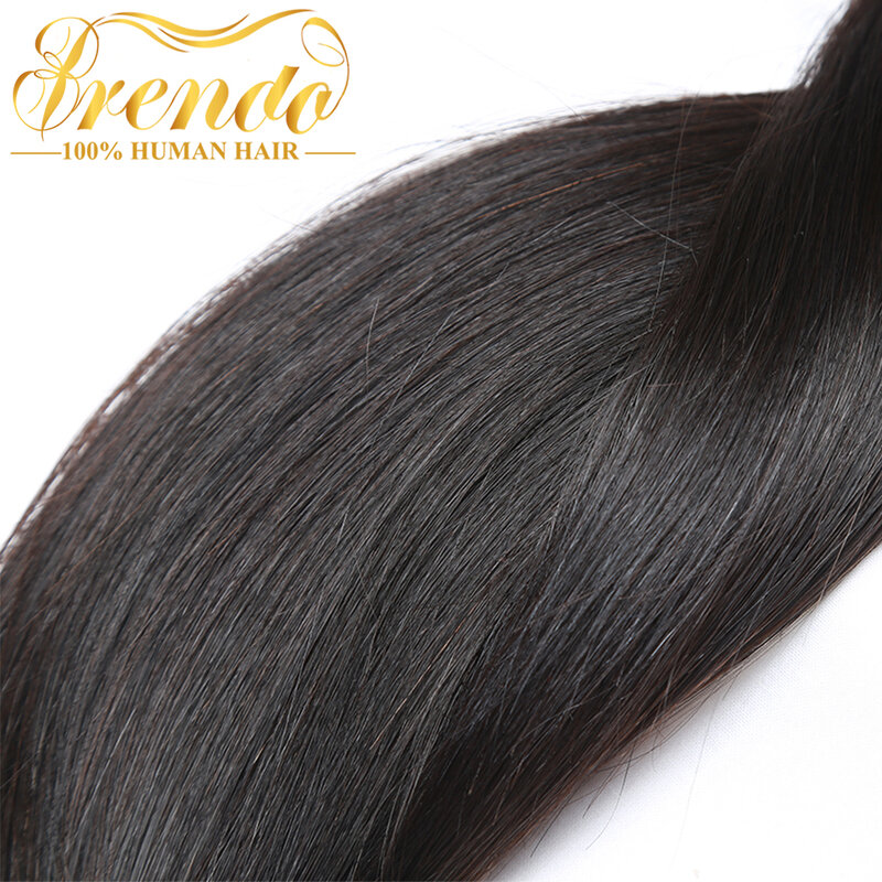 Brazilian Hair Weave 1/3/4 Bundles Straight Human Hair Bundles Thick Double Wefts Brenda Remy Hair Soft Beauty Hair Extensions