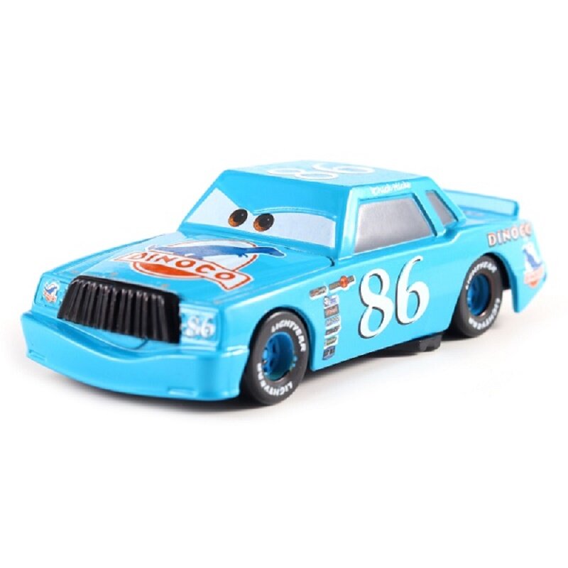Disney Pixar Cars 3 Hudson Hornet Jackson Storm Mater 1:55, coche de aleación de Metal fundido a presión, juguete para niños, regalo de Navidad