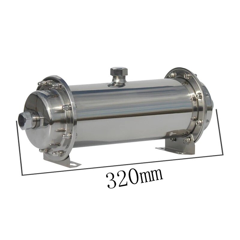Водоочиститель из нержавеющей стали для труб SUS304, улучшает питьевую воду, имеет большую площадь, контактный шкаф, фильтр для воды