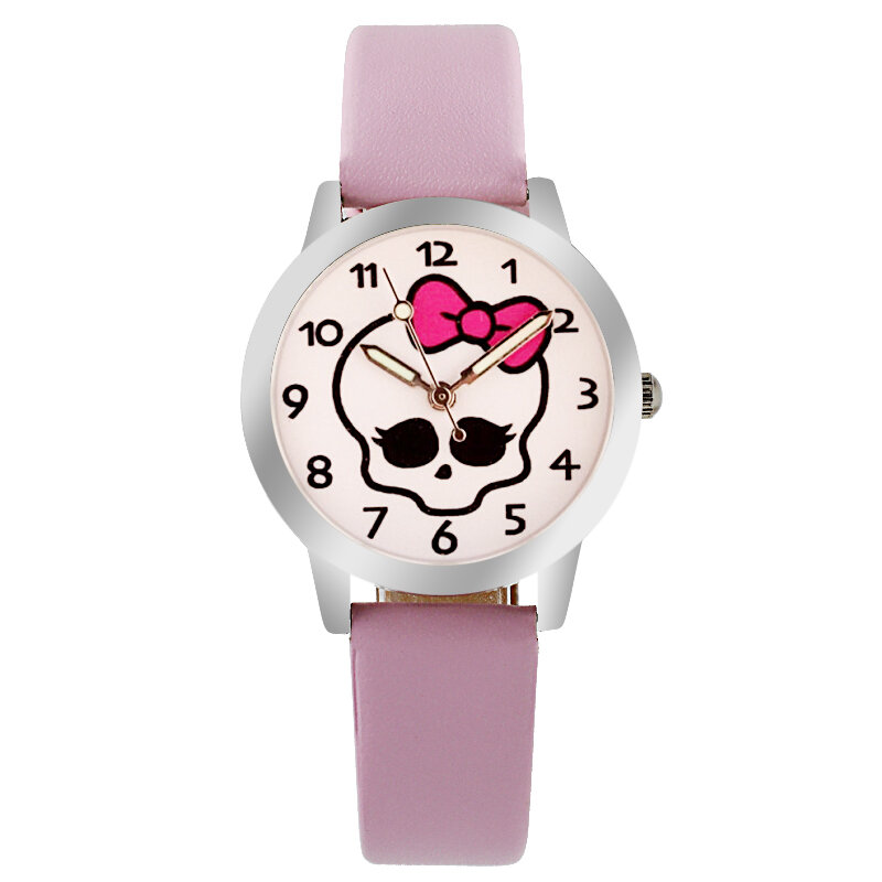 Reloj de pulsera de cuarzo para niños y niñas, cronógrafo de marca a la moda, con dibujos animados, Multicolor