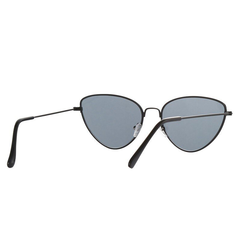 New Vintage Cat Eye Sunglasses Woman Fashion Brand Designer Lady Mirror Cateye Sun Glasses For Female Shades UV400