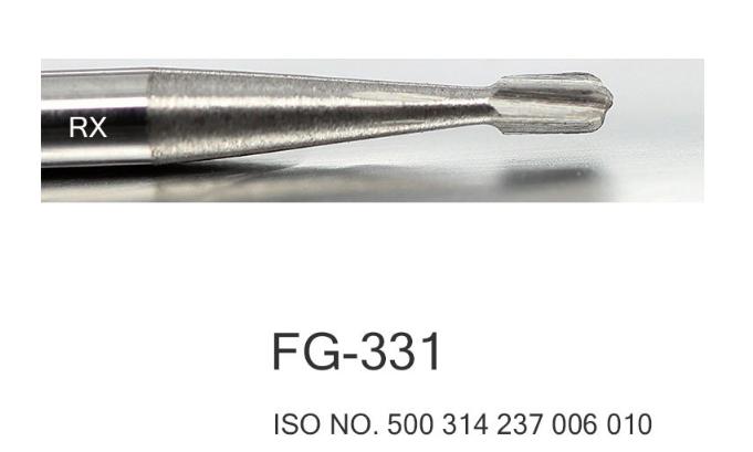 10 шт., высокоскоростные буры из карбида вольфрама для стоматологических лабораторных клиник FG 330 FG 331