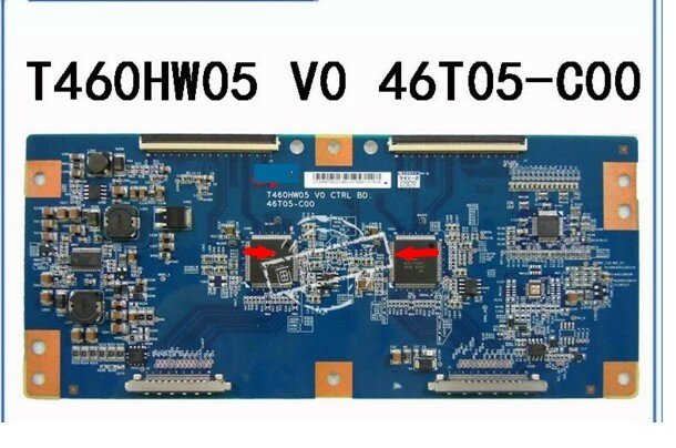 T460HW05 V0 46T05-C00 로직 보드 LCD 보드, 커넥터 보드 사용/연결