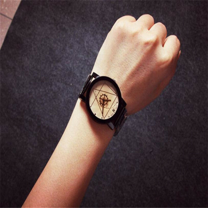 Männer Frauen Paar Uhren Top Mode Sport Edelstahl Uhr Reloj Luxus Top Marke Armband Uhren Handgelenk