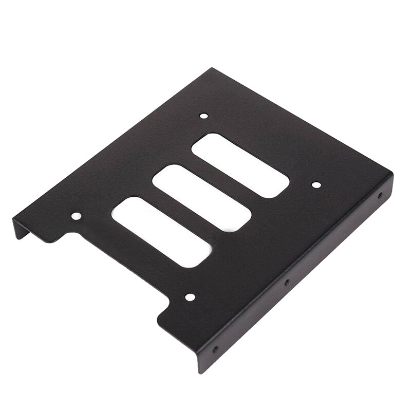 Полезный металлический Монтажный кронштейн для SSD HDD 2,5 дюйма до 3,5 дюйма, док-станция, винтовой держатель для жесткого диска, корпус для ПК