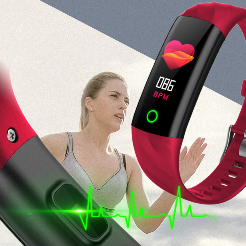 2018 BANGWEI умные часы с пульсометром кровяного давления кислородный оксиметр спортивные часы кольцо водостойкие часы умные для iOS Android