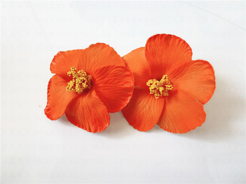 100 szt. Mieszane kolory pianki hawajski poślubnik ozdobna z kwiatem bez klipsa