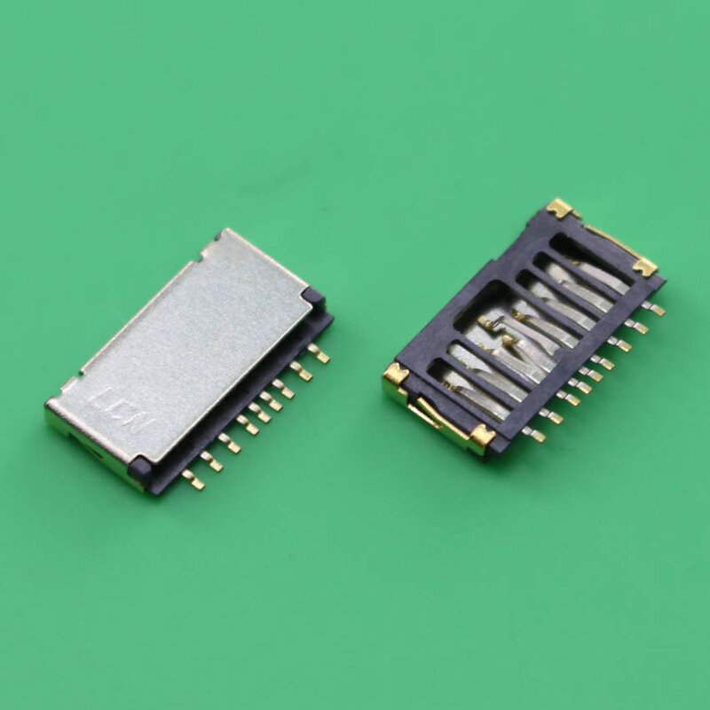 SIM Card Reader Connector Socket สำหรับ Huawei Play 3C 4X G620 G7300 Y320 T00 P1 T9200 Y523-L076 P7TF P7 P6 G606 honor7 U10