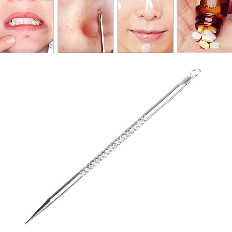 Pimple Agulhas Tratamento, Blackhead Remover, Extractor Nose Cleaning Tool