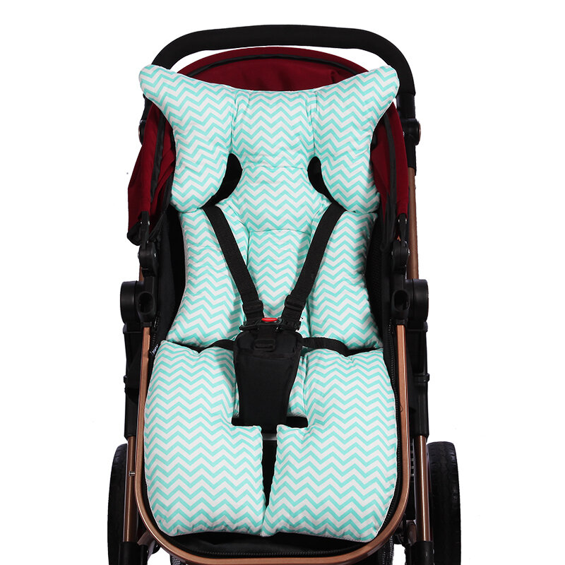 Cojín para cochecito de bebé, asiento de soporte para la cabeza del bebé, accesorios de colchón, 4 estaciones