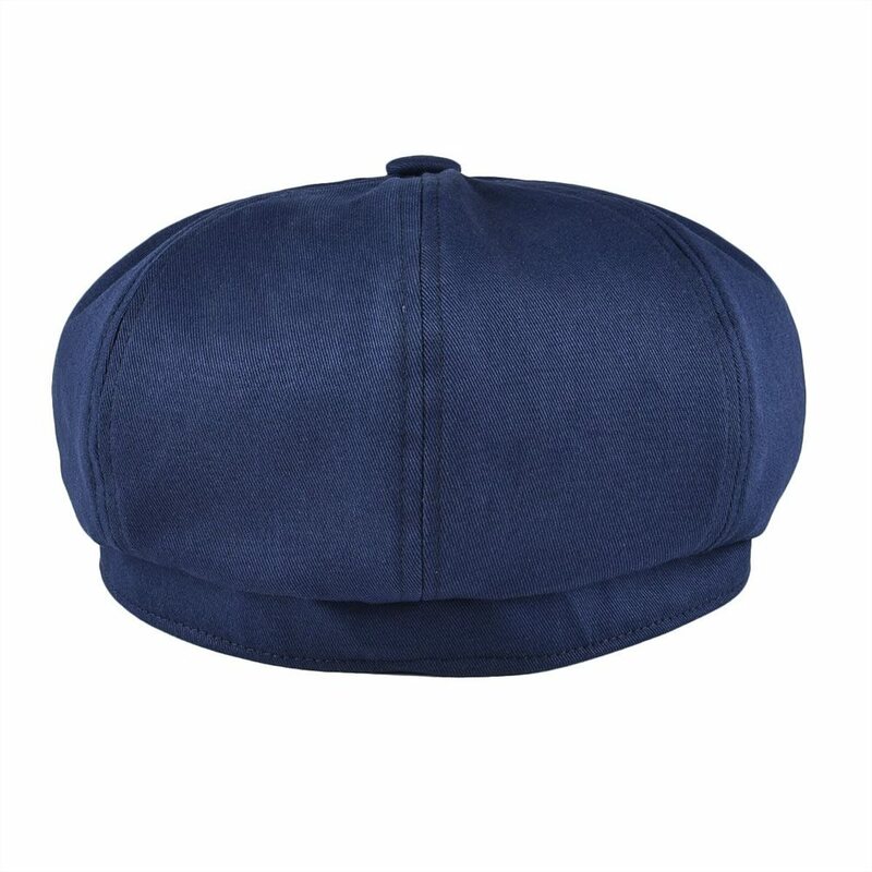 BOTVELA-Gorra de sarga de algodón para hombre, sombrero de panadero de 8 paneles, sombreros Retro de Gatsby, gorra informal de marca, boina de manzana