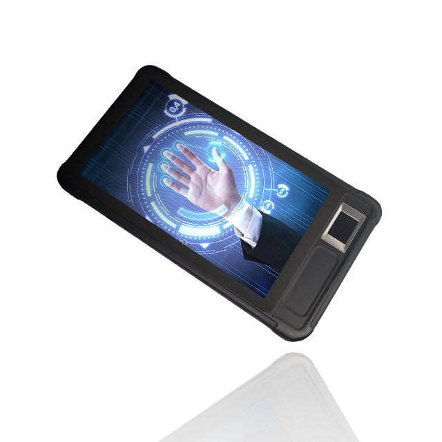 Tablet com tela de 7 polegadas, identificação de impressão digital, scanner portátil, android 7.0, 4g, 1 + 16gb, fap10