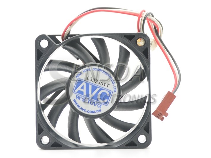 Вентилятор охлаждения для сервера AVC F6010B12HS, 12 В, 0,19 А, 6010, 60x60x10 мм, 6 см